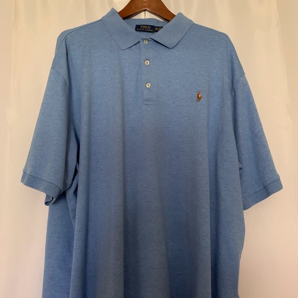 POLO RL Men’s Big & Tall (3XB) Short-Sleeve Polo - Picture 2 of 2